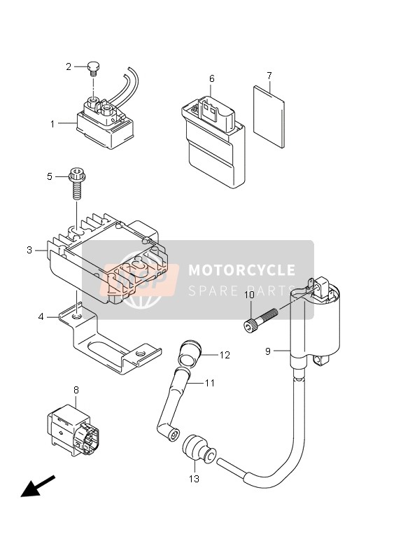 3292003H13, Control Unit Fi, Suzuki, 0